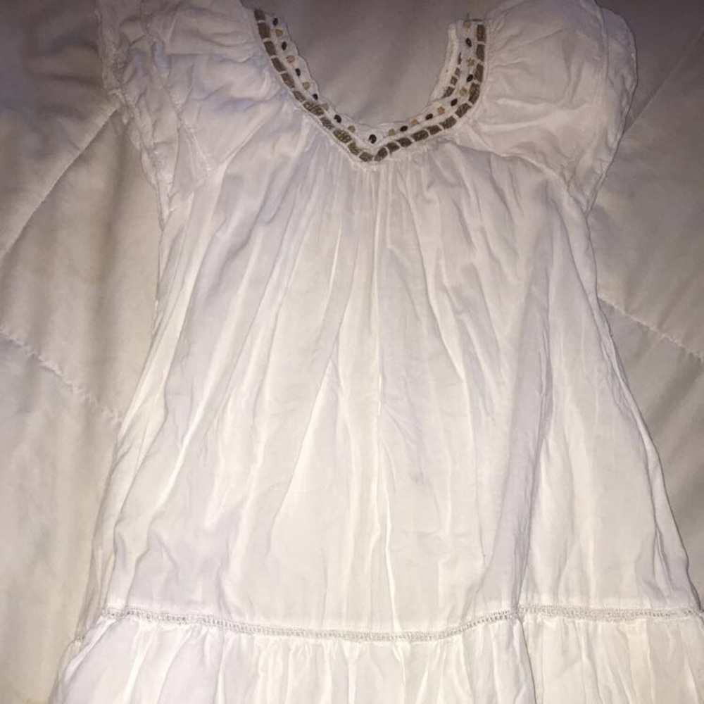 Girls Bohemian Stuke Flowy Dress